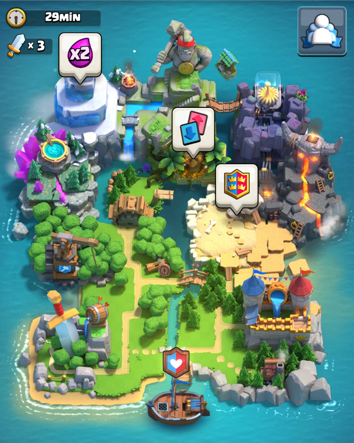 Clash Royale Guerre des clans, nouveau mode de jeu Breakflip